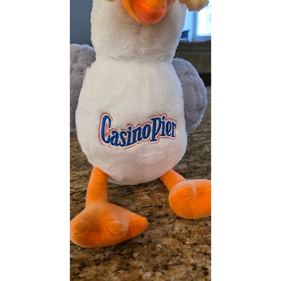 Fiesta Casino Pier Sunny The Seagull With Fluffy French Fry‎ Plush NWT  17" - Picture 2 of 4